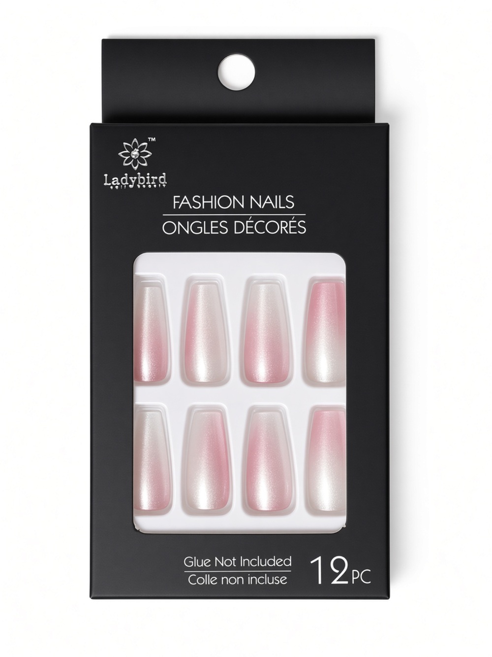 Ombre fashion nails 12pc
